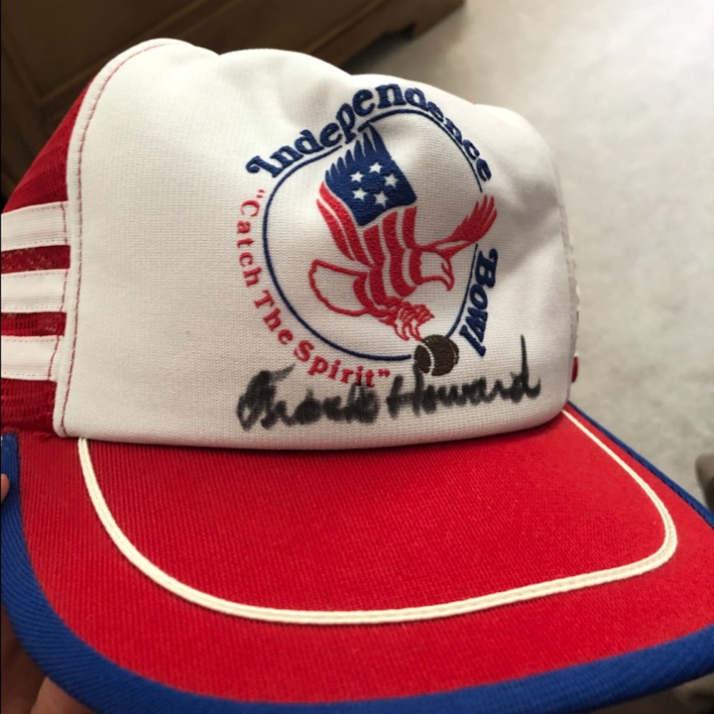 Frank Howard Signed Independence Bowl Hat
